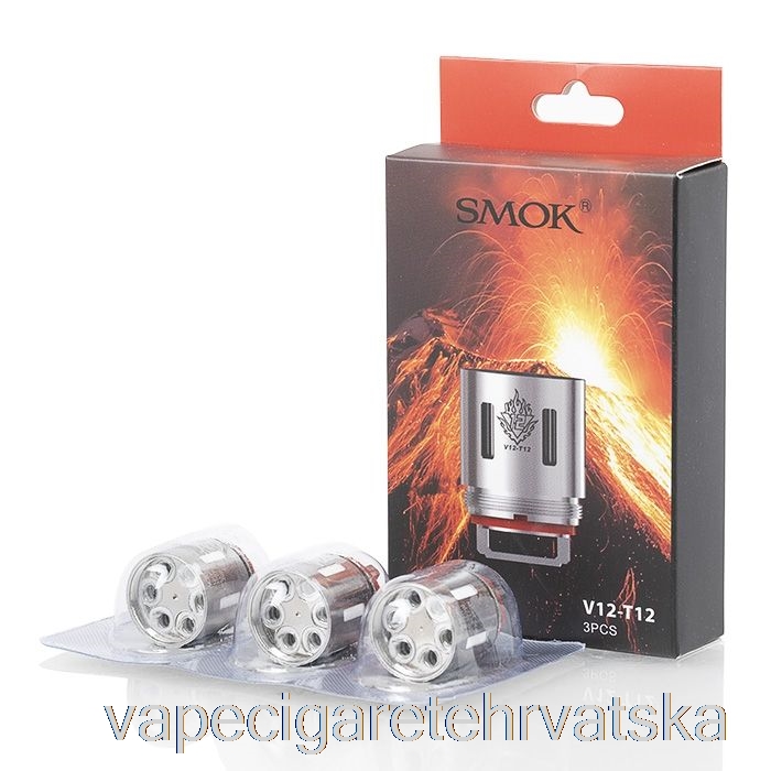 Vape Hrvatska Smok Tfv12 Zamjenske Zavojnice & Rba 0.12ohm V12-t12 Duodenarna Zavojnica (paket Od 3)